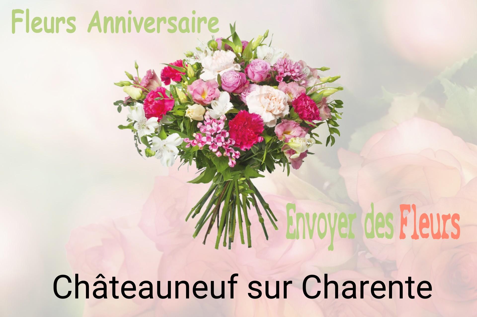 Bouquet de fleurs d’anniversaire livré à Châteauneuf-sur-Charente